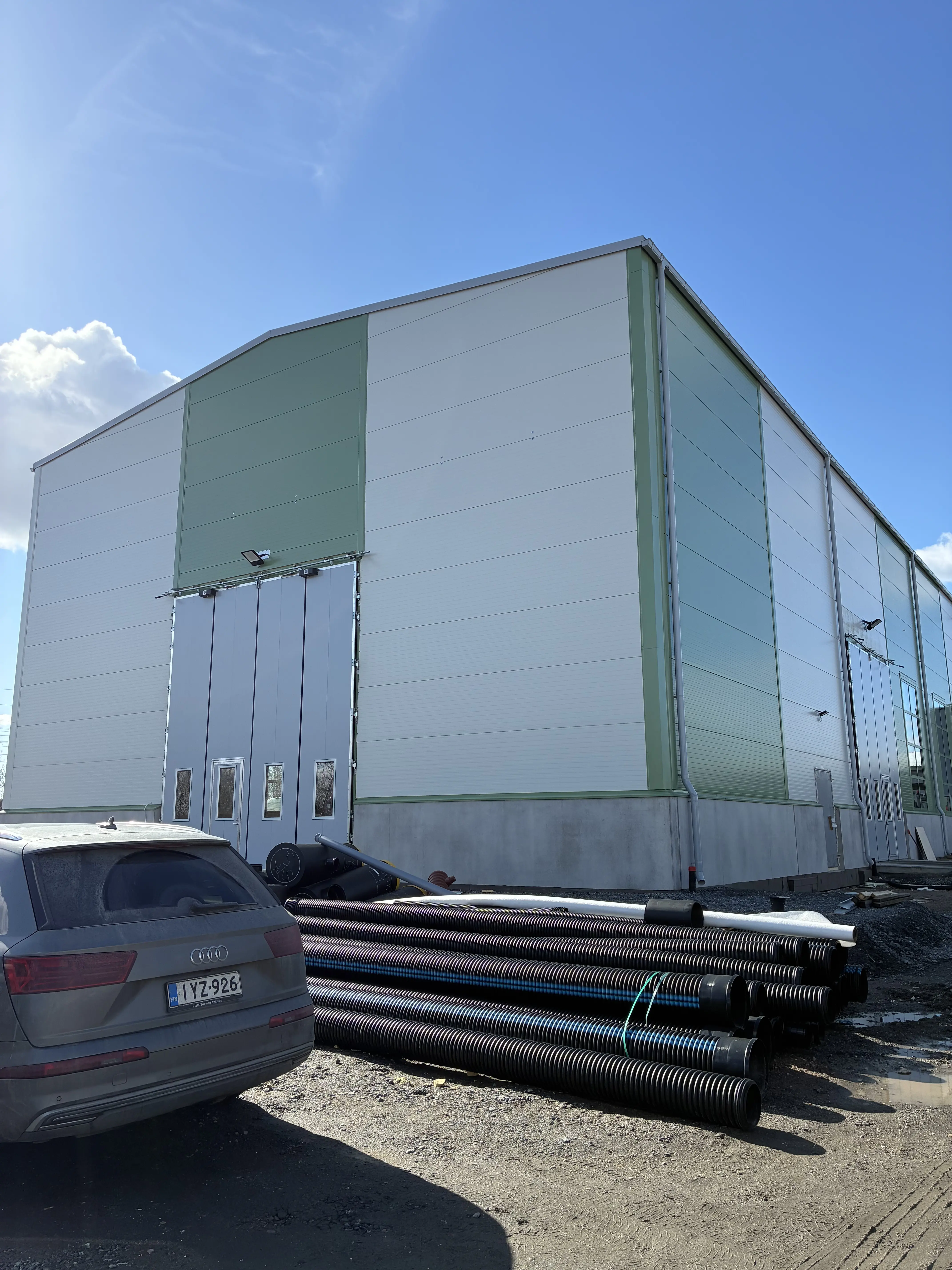 Kuvagalleria Timber Oy:n rakennustöistä